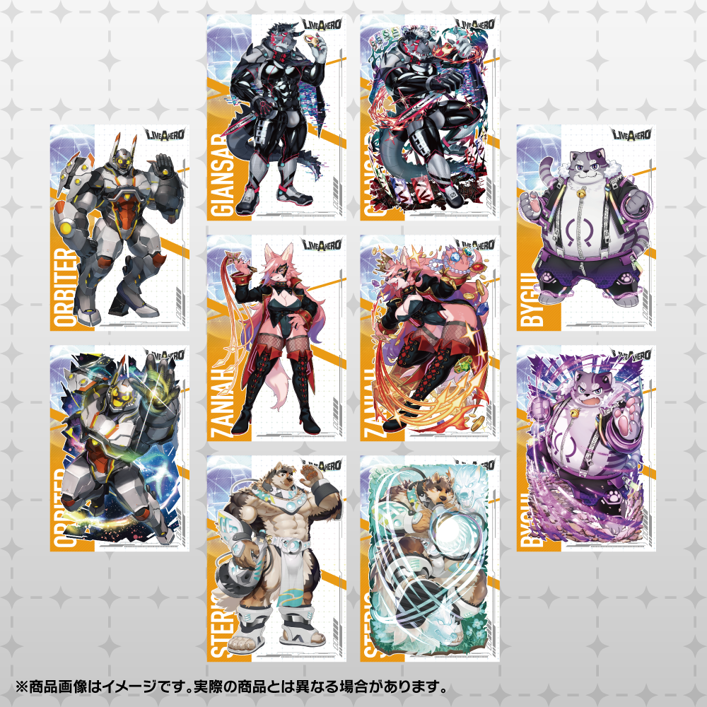 ライブ・ア・ヒーロー！ポストカードセット Vol.1 – LIFEWONDERS SHOP