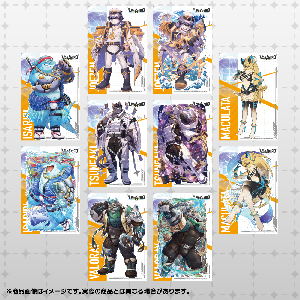 ライブ・ア・ヒーロー！ポストカードセット Vol.2 – LIFEWONDERS SHOP
