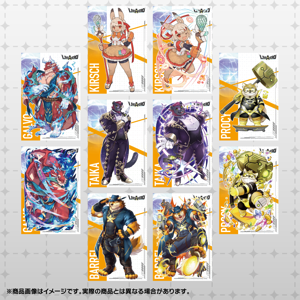 ライブ・ア・ヒーロー！ポストカードセット Vol.3 – LIFEWONDERS SHOP
