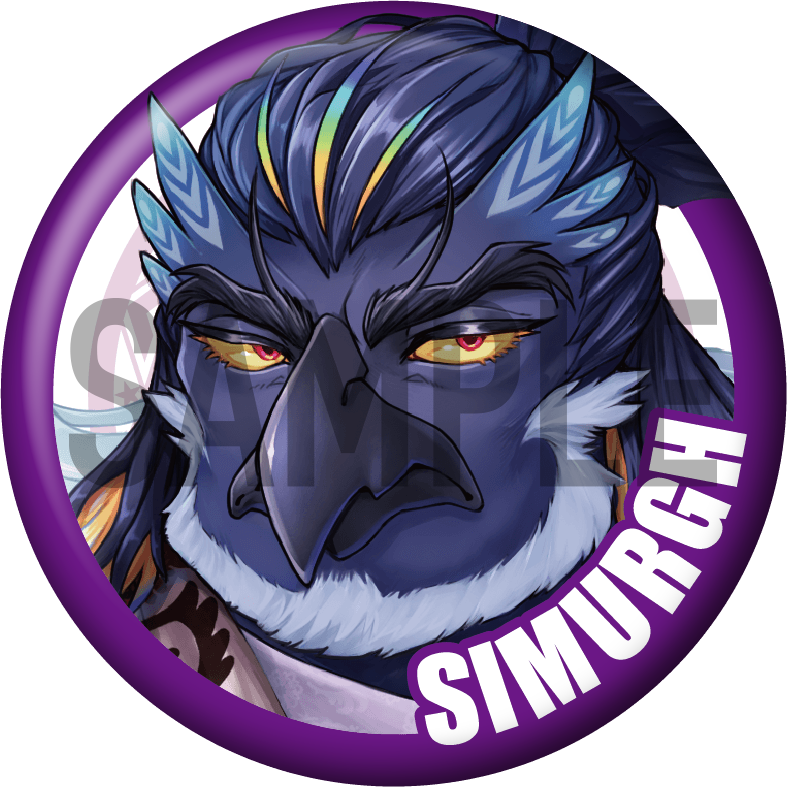 シームルグ」キャラクター缶バッジ – LIFEWONDERS SHOP