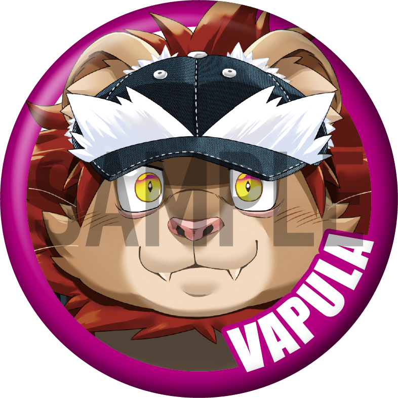 ヴァプラ」キャラクター缶バッジ – LIFEWONDERS SHOP