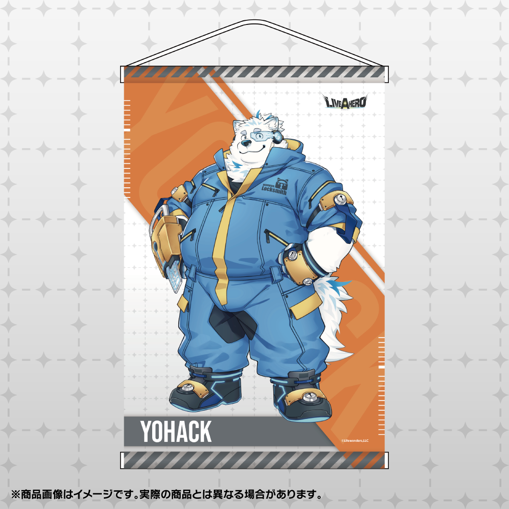 ライブ・ア・ヒーロー！「ヨハック」タペストリー – LIFEWONDERS SHOP