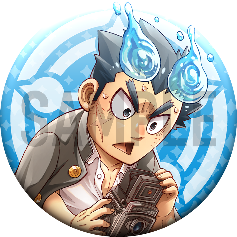 東京放課後サモナーズ「神宿学園大集合！」缶バッジ「トウジ