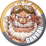 "Ganran" character can badge