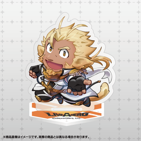 ライブ・ア・ヒーロー！ミニパラレルフライト　ミニアクリルフィギュア「ハックル」