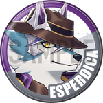 "Esperdica" Character Pin Badge