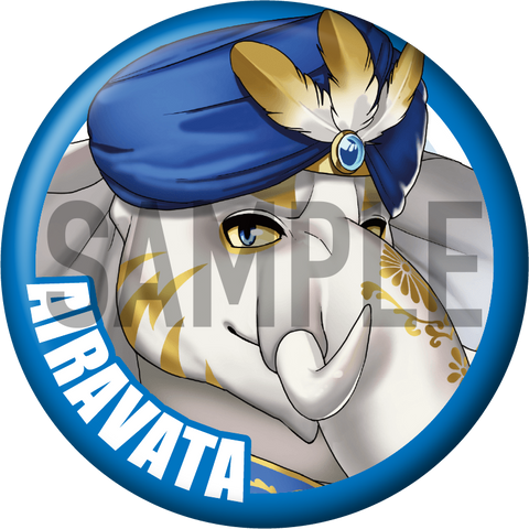 "Airavata" Character Can Badge
