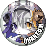 "Quantum" Character Can Badge