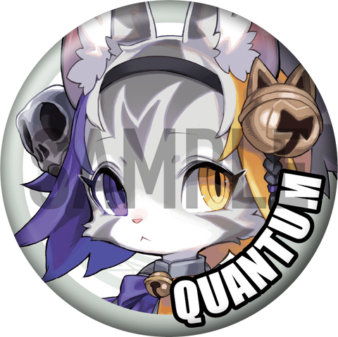 "Quantum" Character Can Badge