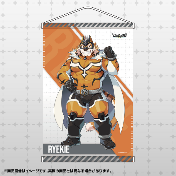 ライブ・ア・ヒーロー！「ライキ」タペストリー – LIFEWONDERS SHOP