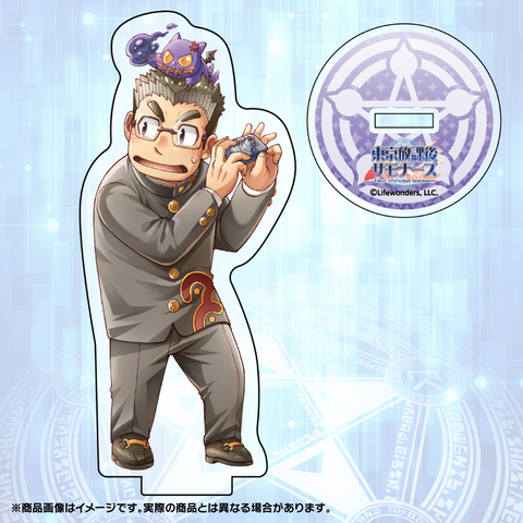 東京放課後サモナーズ「神宿学園大集合！」ミニアクリルフィギュア「シロウ」