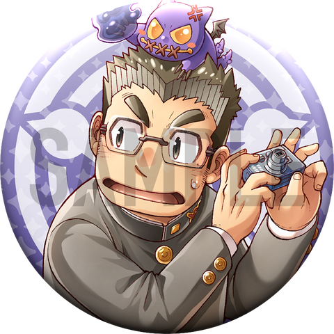 東京放課後サモナーズ「神宿学園大集合！」缶バッジ「シロウ」