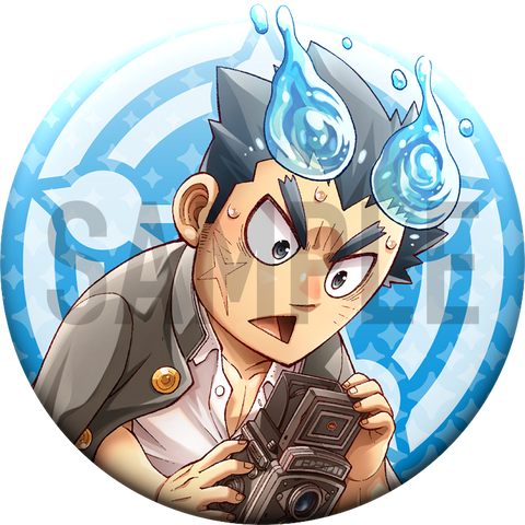 東京放課後サモナーズ「神宿学園大集合！」缶バッジ「トウジ」