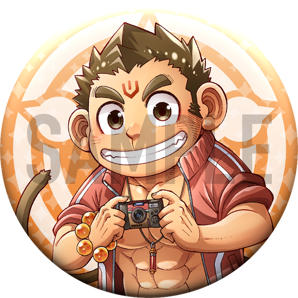 東京放課後サモナーズ「神宿学園大集合！」缶バッジ「ハヌマン