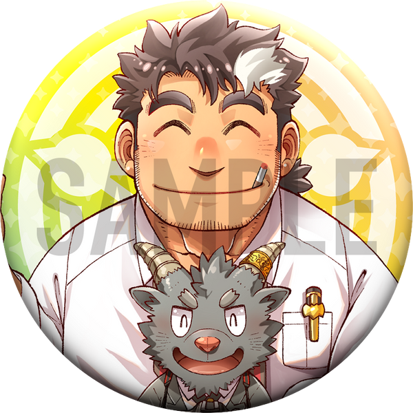 東京放課後サモナーズ「神宿学園大集合！」缶バッジ「物部先生