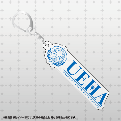 ライブ・ア・ヒーロー！「地球圏連合ヒーロー派遣隊（UEHA）」事務所アクリルキーホルダー