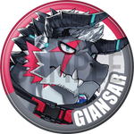 "Giansar" character can badge