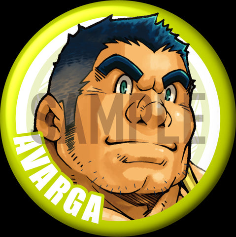 "Avarga" Character Can Badge