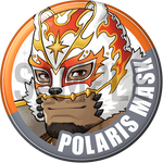 "Polaris" 캐릭터는 캔 배지