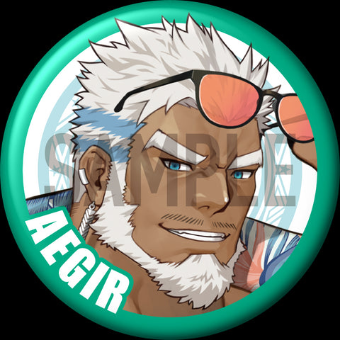 "Aegir" Character Can Badge