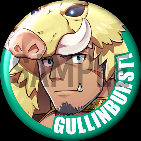 "Gullinbursti" Character Can Badge