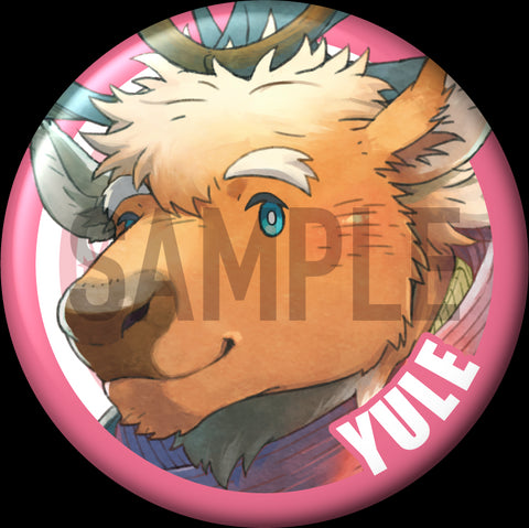 "Yule" Character Can Badge
