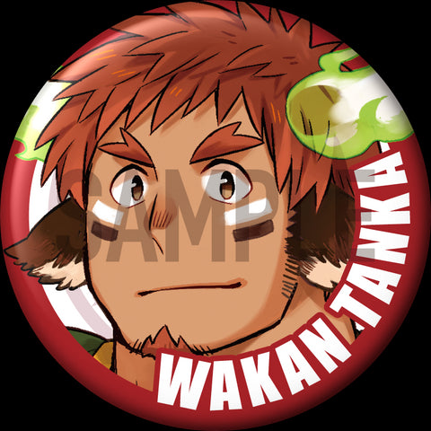 "Wakan Tanka" Character Can Badge