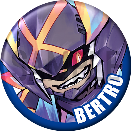 "Bertro" 特點別針徽章