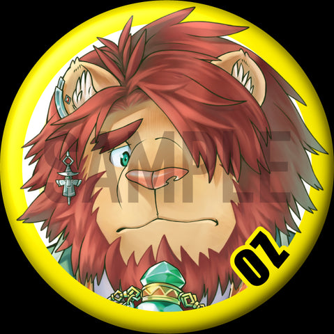 "Oz (Type A)" Character Can Badge
