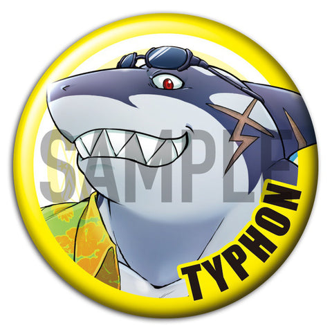 "Typhon" 特點別針徽章