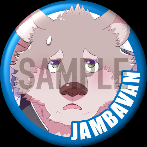 "Jambavan" Character Can Badge
