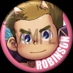 "Robinson" 特點別針徽章