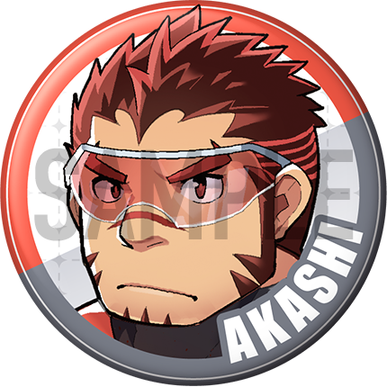 "Akashi" 特點別針徽章
