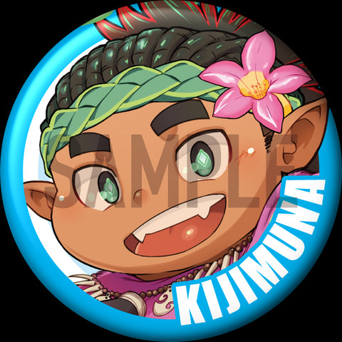 "Kijimuna" Character Can Badge
