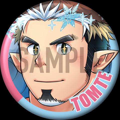 "Tomte" Character Can Badge