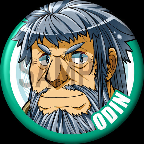 "Odin" Character Can Badge