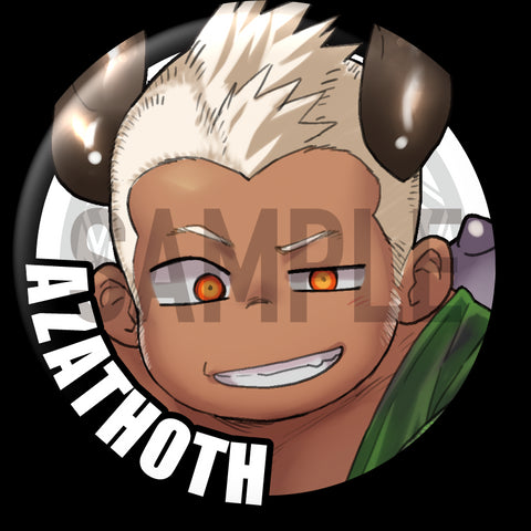 "Azathoth" 特點別針徽章