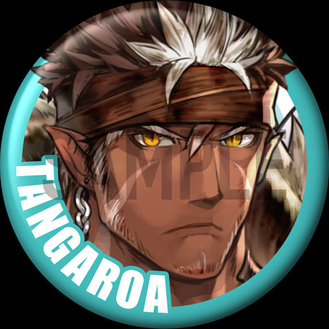 "Tangaroa" Character Can Badge