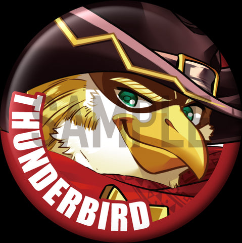 "Thunderbird" Character Can Badge