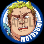 "Motosumi" Character Can Badge