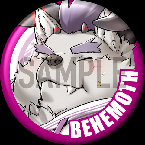 "Behemoth (Type B)" Character Can Badge