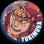 "Yukimura" 캐릭터는 캔 배지