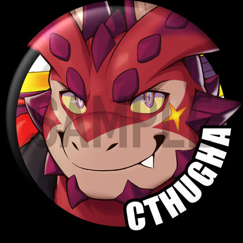 "Cthugha" Character Can Badge