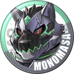 "Monomasa" 特點別針徽章