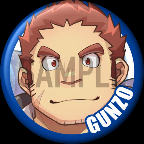 "Gunzo" 特點別針徽章