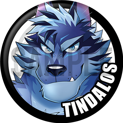 "Tindalos" 特點別針徽章