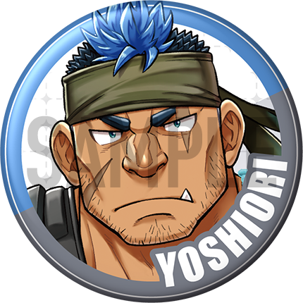 "Yoshiori" Character Can Badge