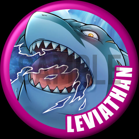 "Leviathan" 特點別針徽章