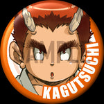 "Kagutsuchi" 캐릭터는 캔 배지