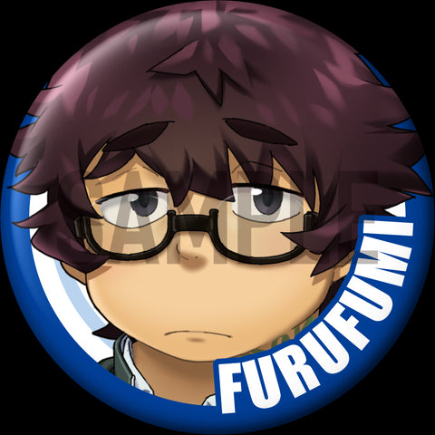 "Furufumi" 特點別針徽章